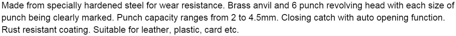 מנקב חורים מקצועי CK TOOLS T3817